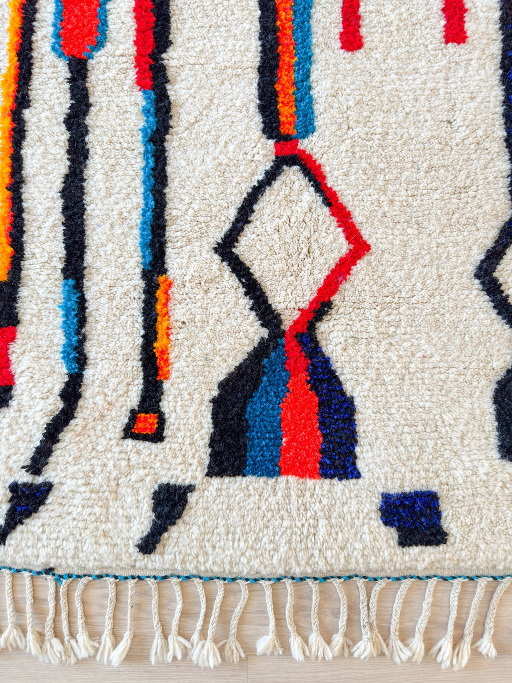 Tapis Berbère Coloré 152 X 234 Cm - N°1910