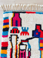 Tapis Berbère Coloré 152 X 234 Cm - N°1910