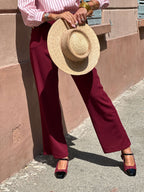 Pantalon Lizon - Bordeaux
