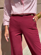 Pantalon Lizon - Bordeaux