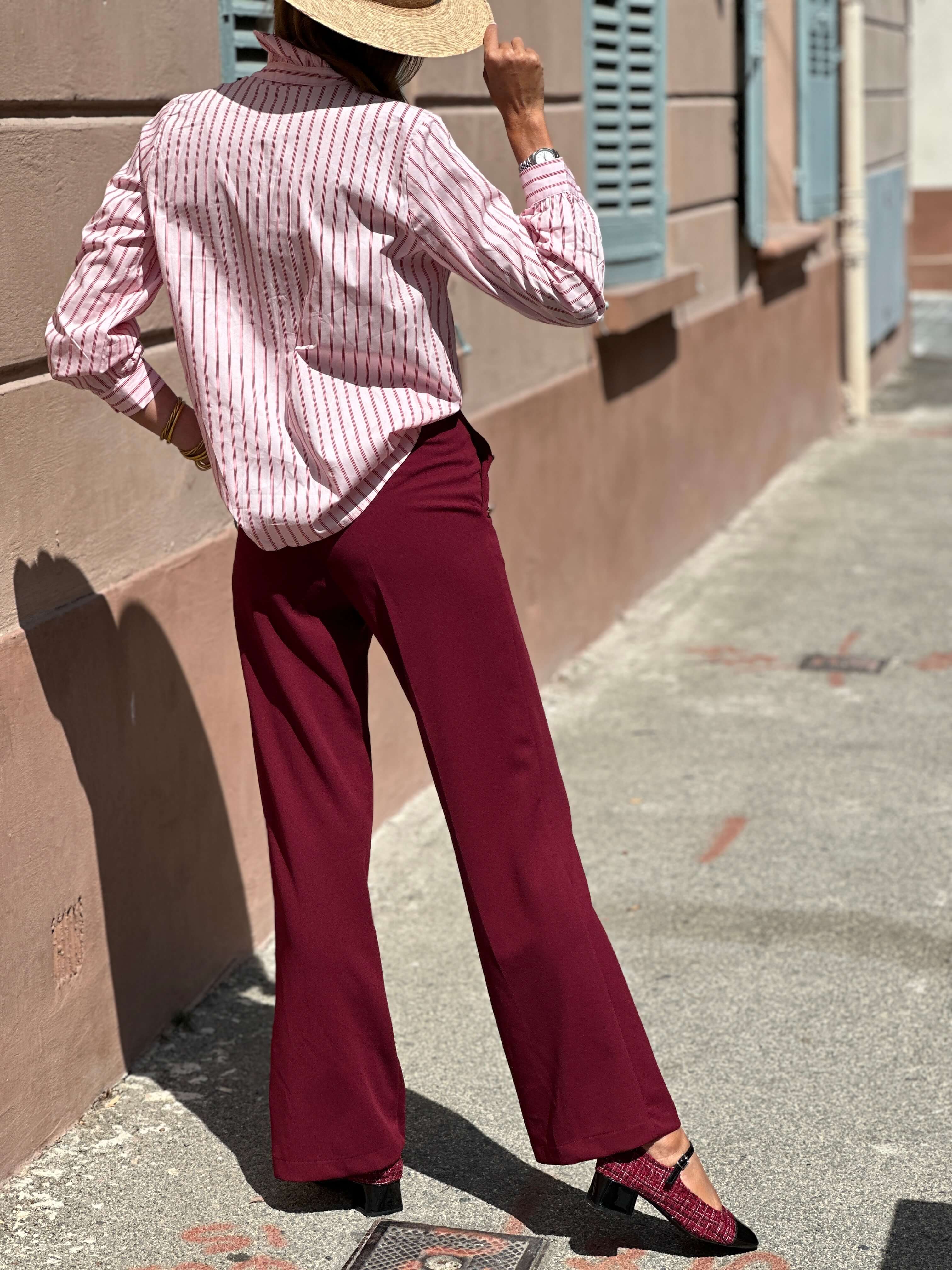 Pantalon Lizon - Bordeaux