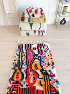Tapis Berbère Coloré 83 X 144 Cm - N°2325