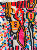 Tapis Berbère Coloré 83 X 144 Cm - N°2325