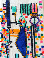 Tapis Berbère Coloré 84 X 156 Cm - N°2321