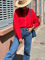 Cardigan Mia - Rouge