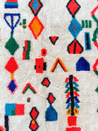 Tapis Berbère Coloré 119 X 199 Cm - N°2275