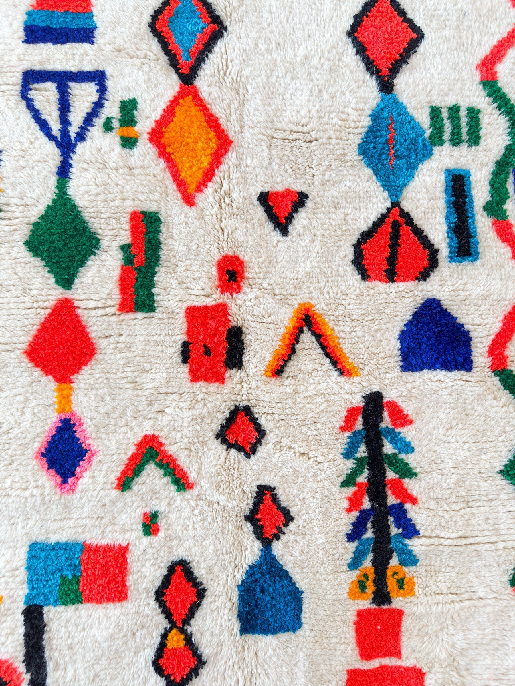 Tapis Berbère Coloré 119 X 199 Cm - N°2275