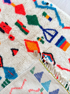 Tapis Berbère Coloré 119 X 199 Cm - N°2275