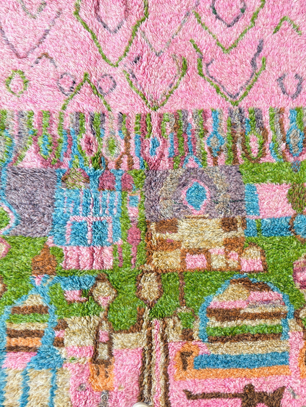 Tapis Berbère Coloré 153 X 270 Cm - N°2020