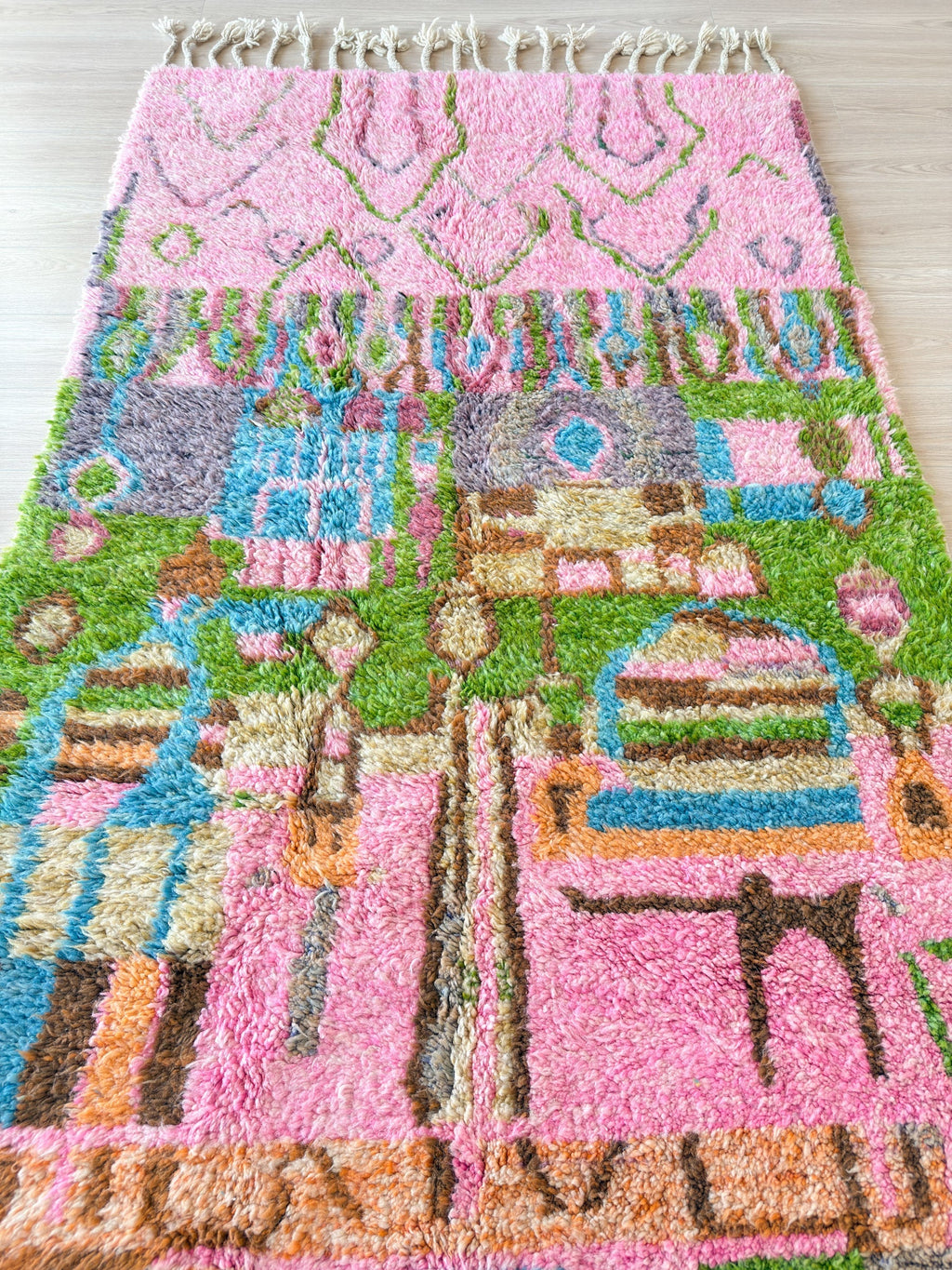 Tapis Berbère Coloré 153 X 270 Cm - N°2020