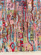Tapis Berbère Coloré 142 X 210 Cm - N°2088