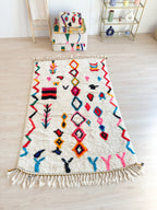 Tapis Berbère Coloré 147 X 255 Cm - N°2305