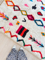 Tapis Berbère Coloré 147 X 255 Cm - N°2305