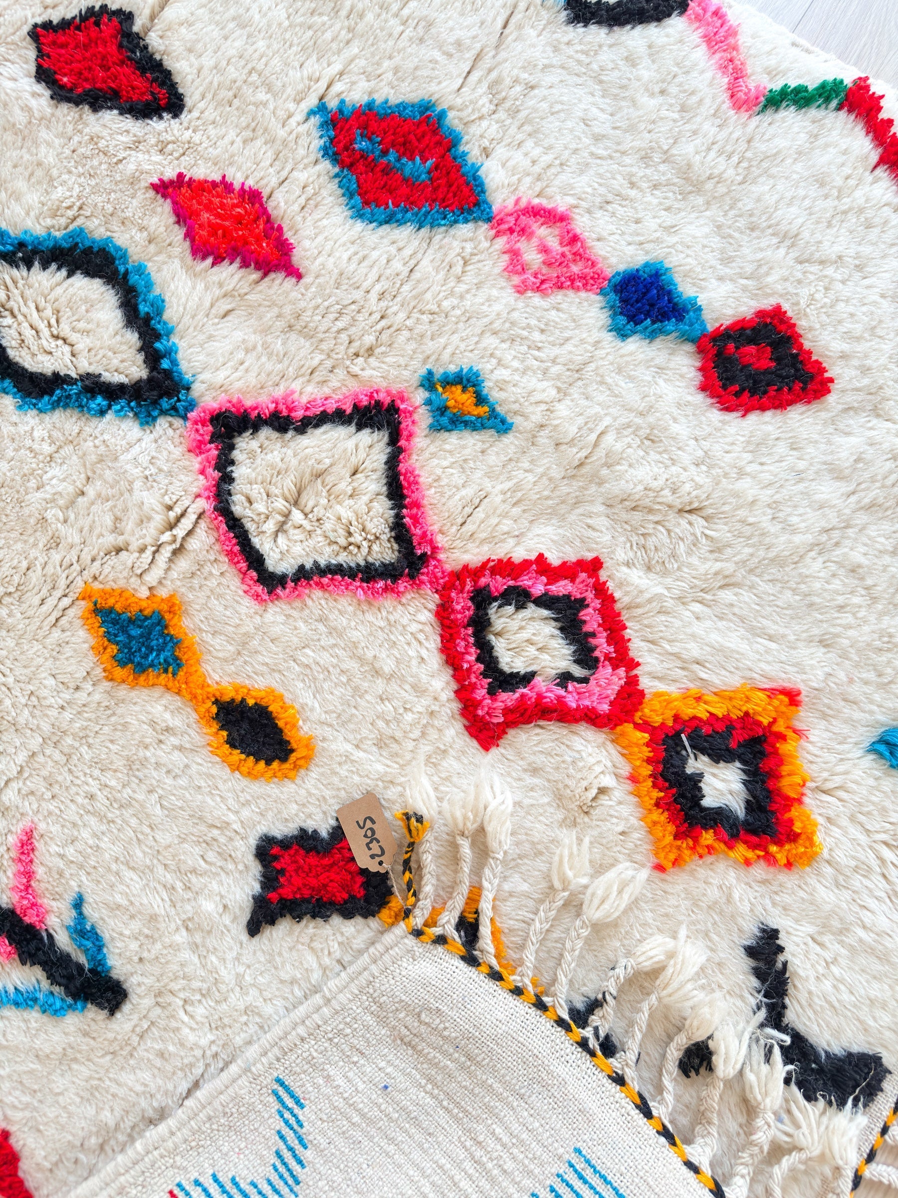 Tapis Berbère Coloré 147 X 255 Cm - N°2305