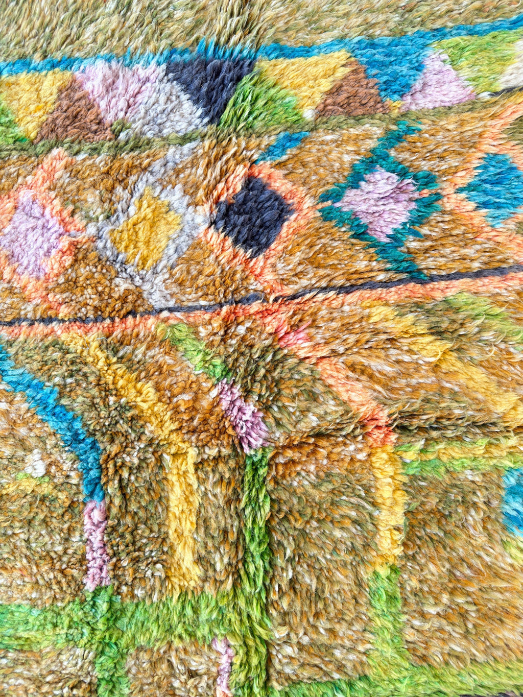 Tapis Berbère Coloré 168 X 258 Cm - N°2090
