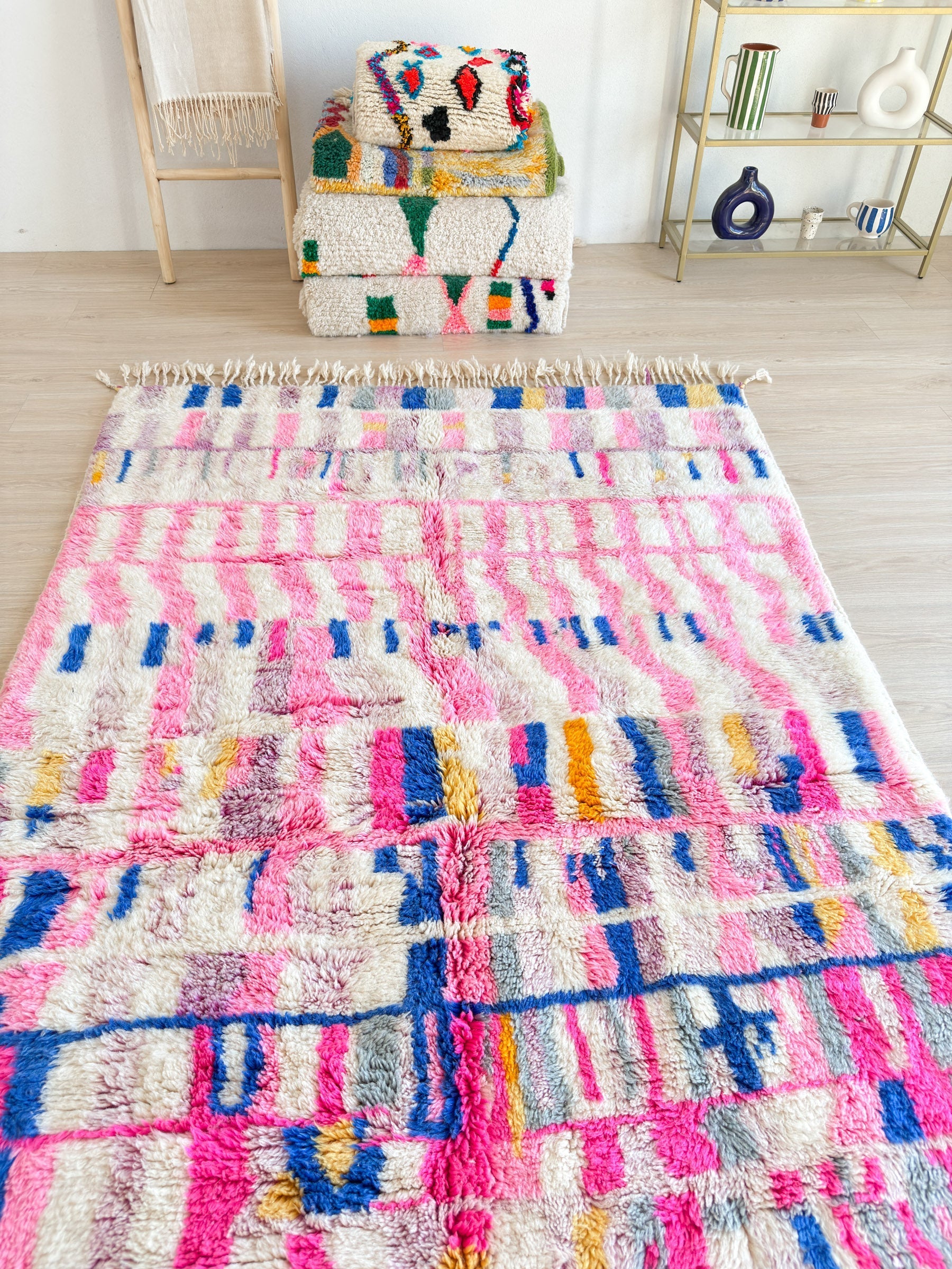 Tapis Berbère Coloré 155 X 295 Cm - N°2272