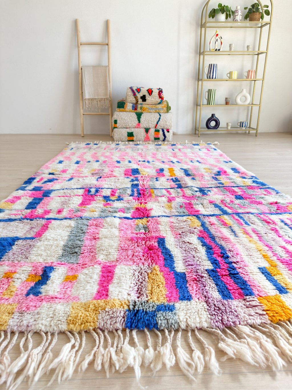 Tapis Berbère Coloré 155 X 295 Cm - N°2272