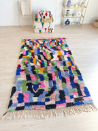 Tapis Berbère Coloré 153 X 256 Cm - N°2303
