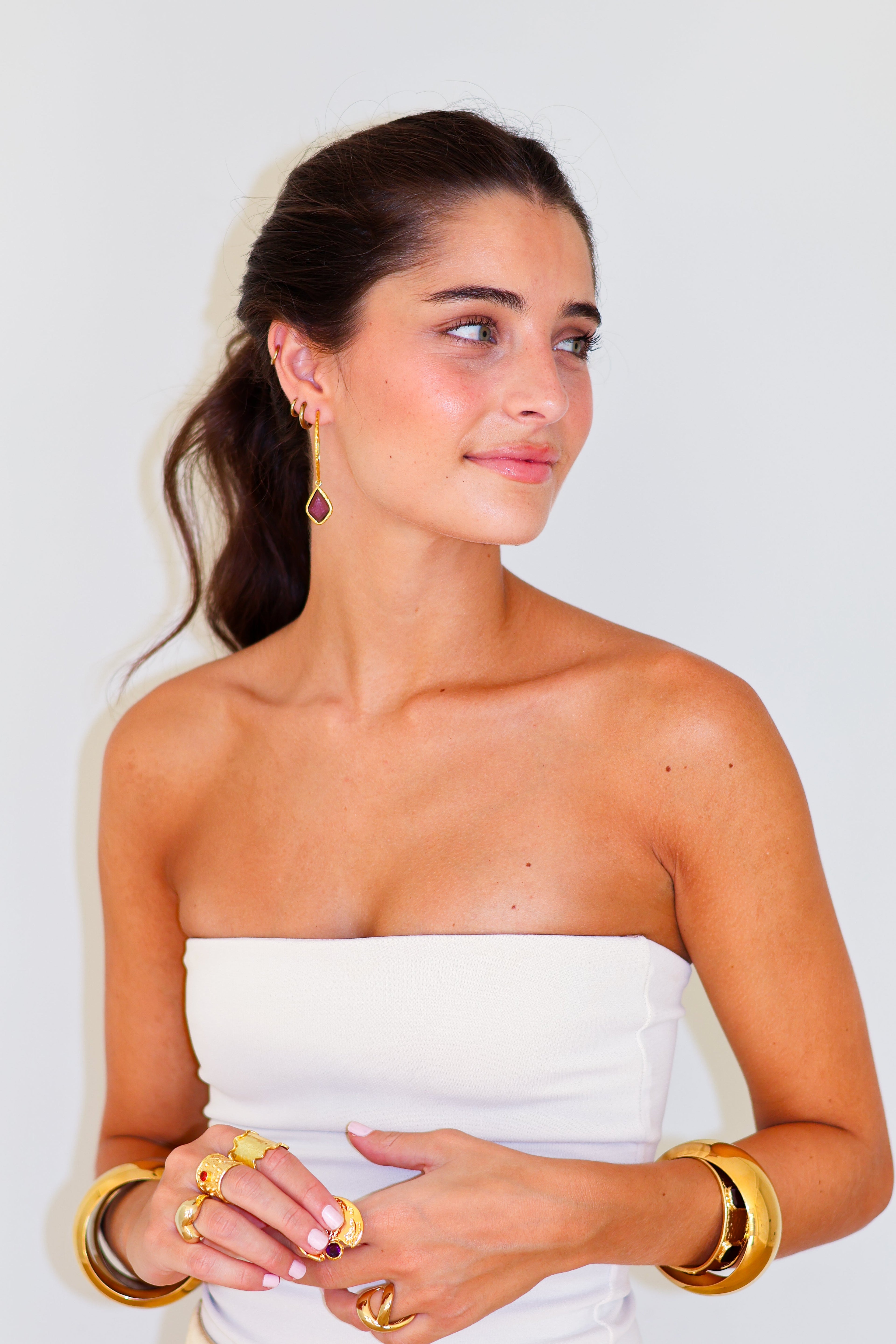 Boucles D'Oreilles Alma Burdeos