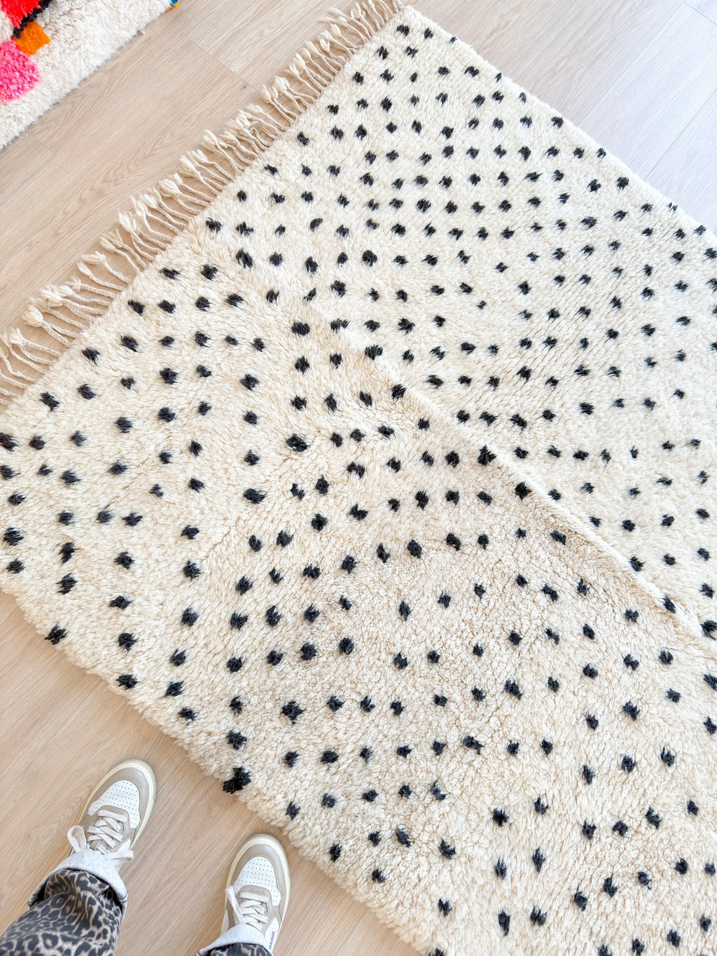 Tapis Beni Ouarain 145 X 270 Cm - N°1107