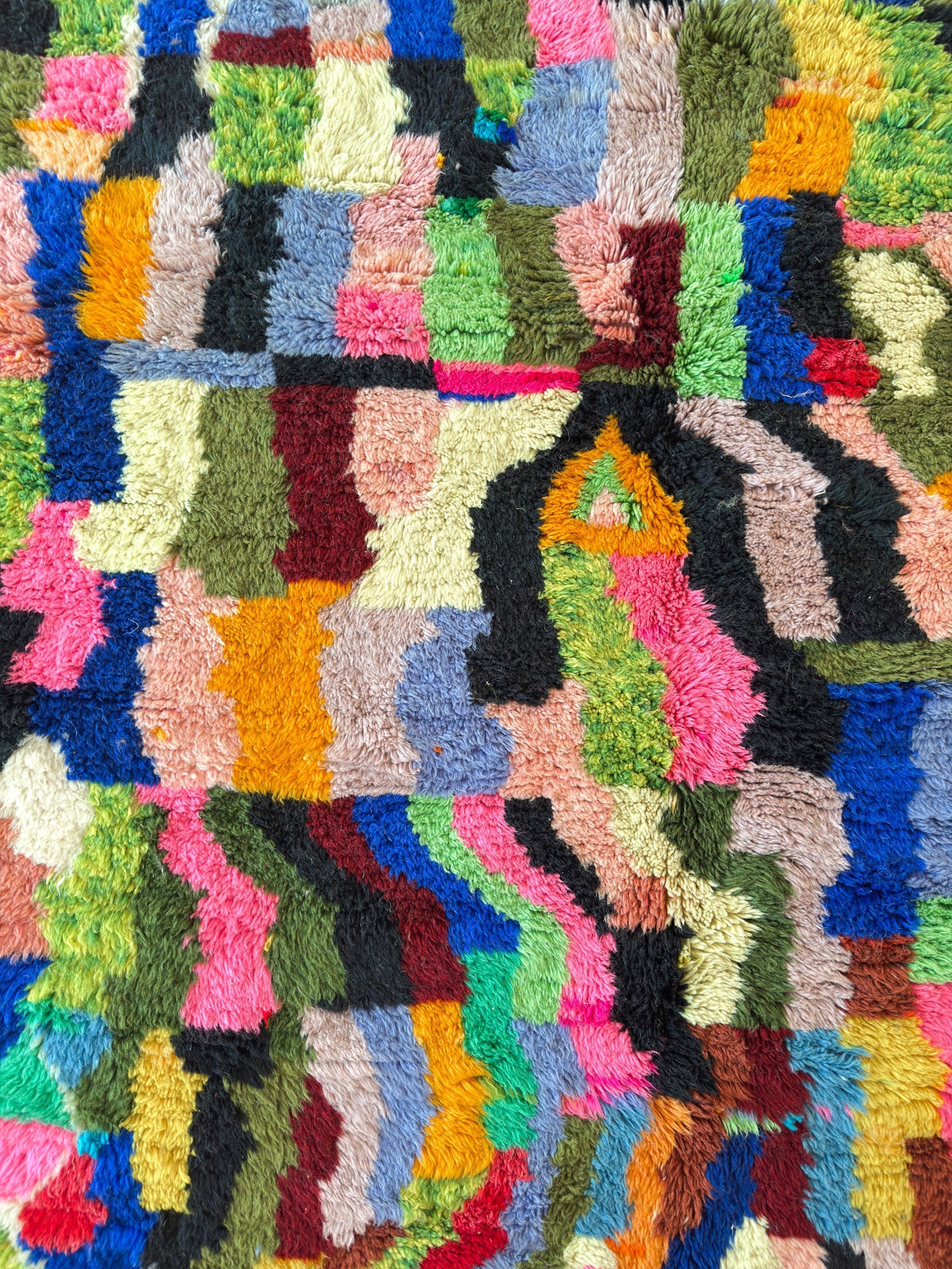Tapis Berbère Coloré 153 X 256 Cm - N°2303