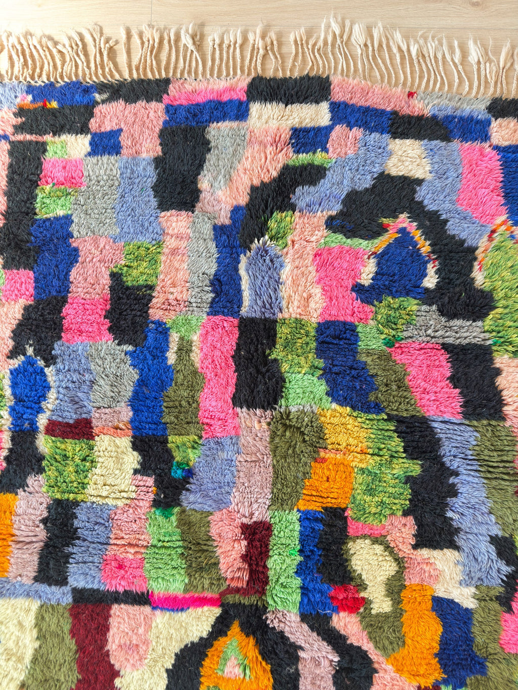 Tapis Berbère Coloré 153 X 256 Cm - N°2303