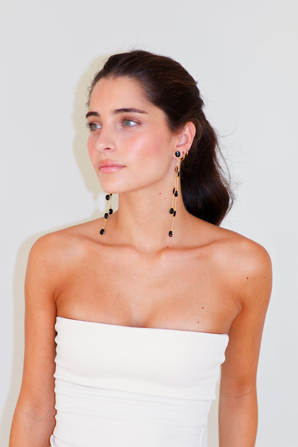 Boucles D'Oreilles Luna Negros