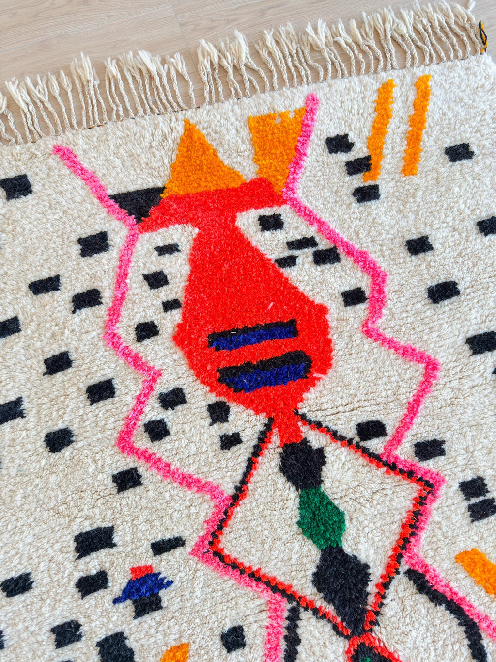 Tapis Berbère Coloré 153 X 285 Cm - N°2008