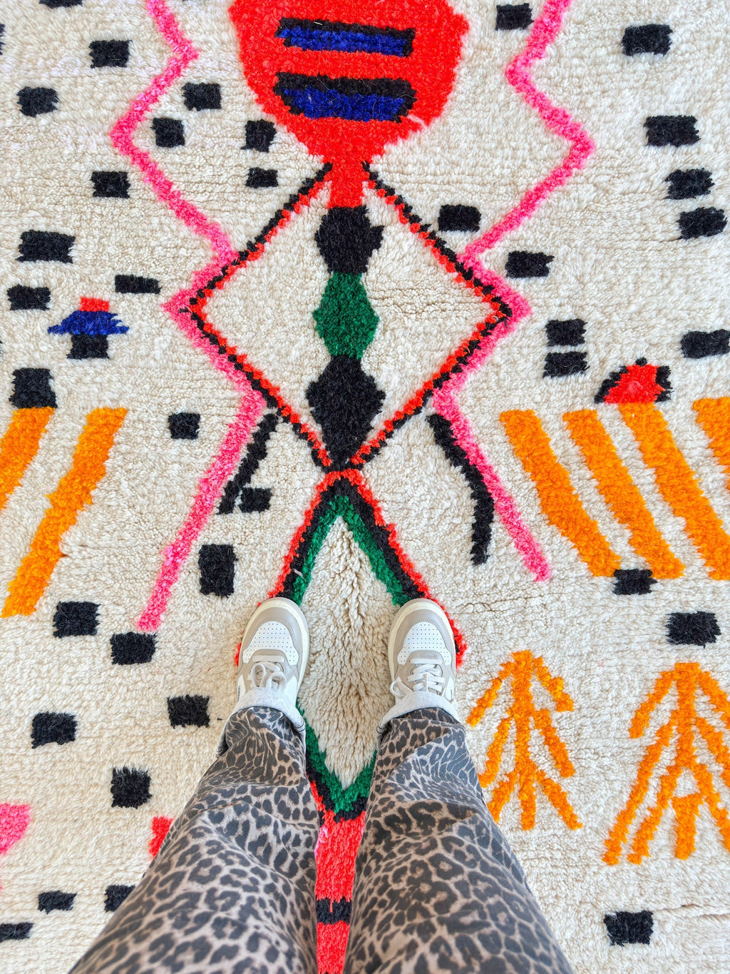 Tapis Berbère Coloré 153 X 285 Cm - N°2008