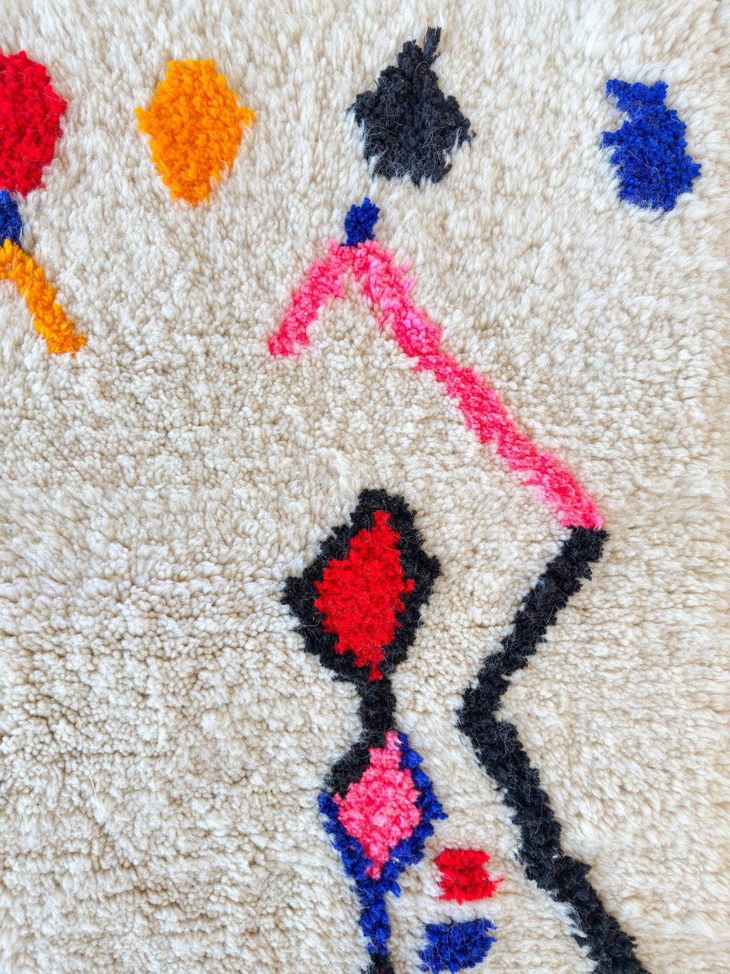 Tapis Berbère Coloré 138 X 266 Cm - N°2044