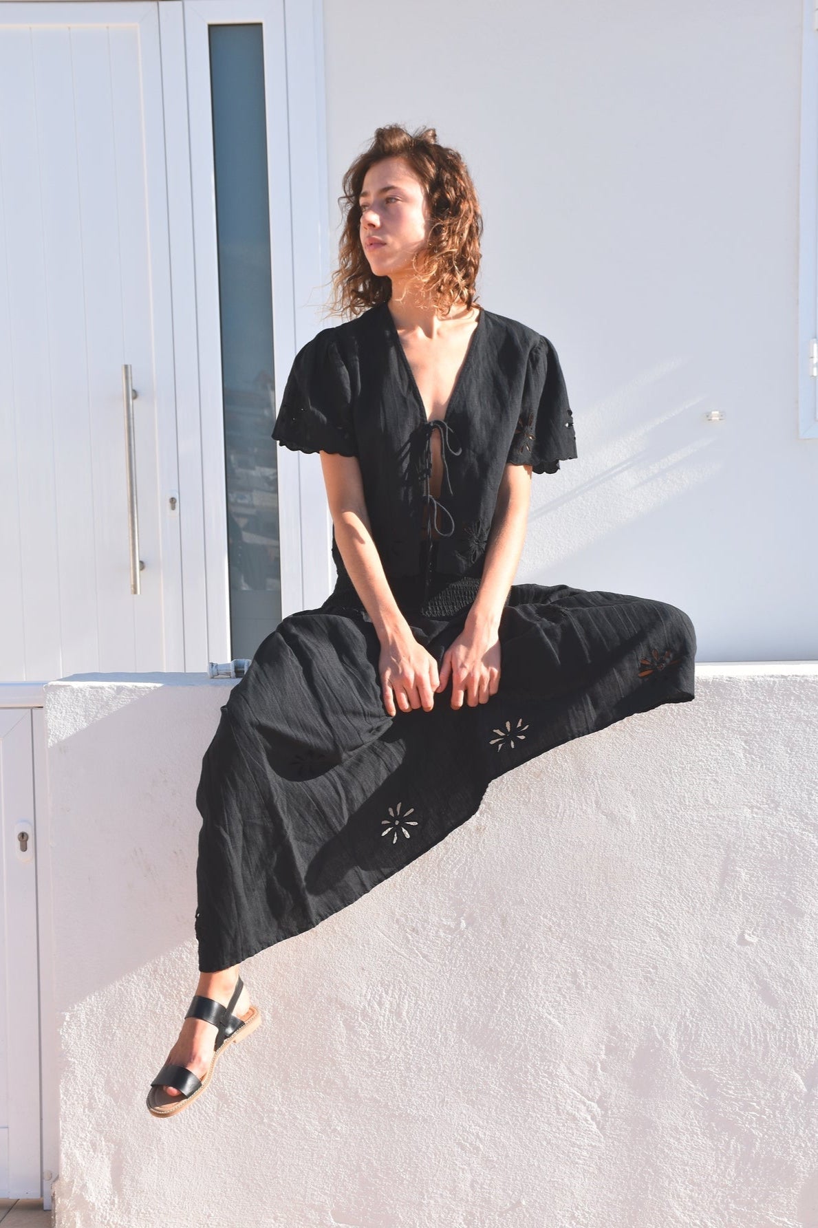 Chemise Noire Alma
