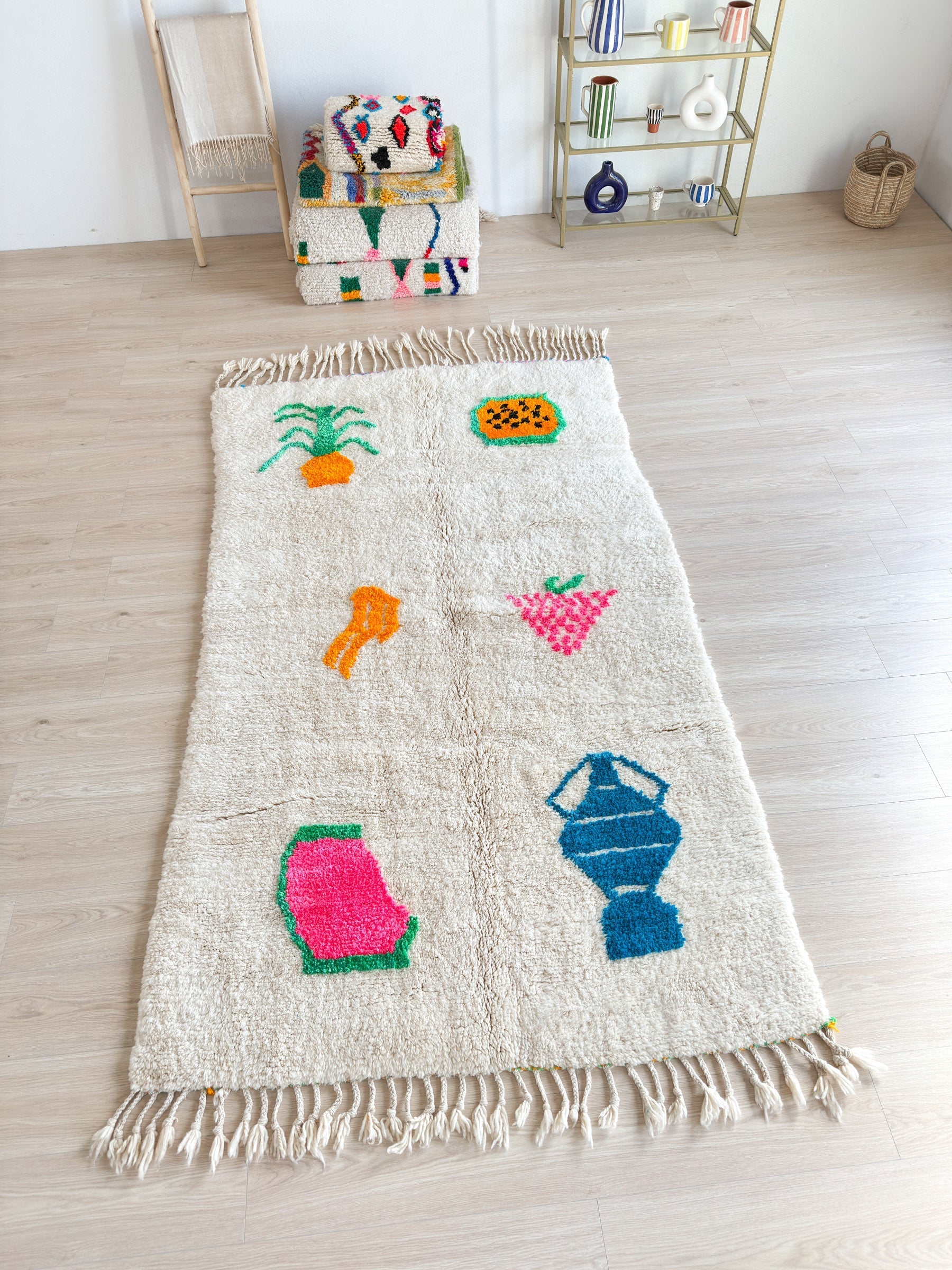 Tapis Berbère Coloré 149 X 287 Cm - N°2337