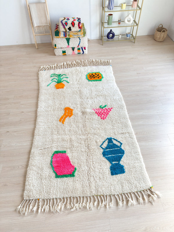 Tapis Berbère Coloré 149 X 287 Cm - N°2337