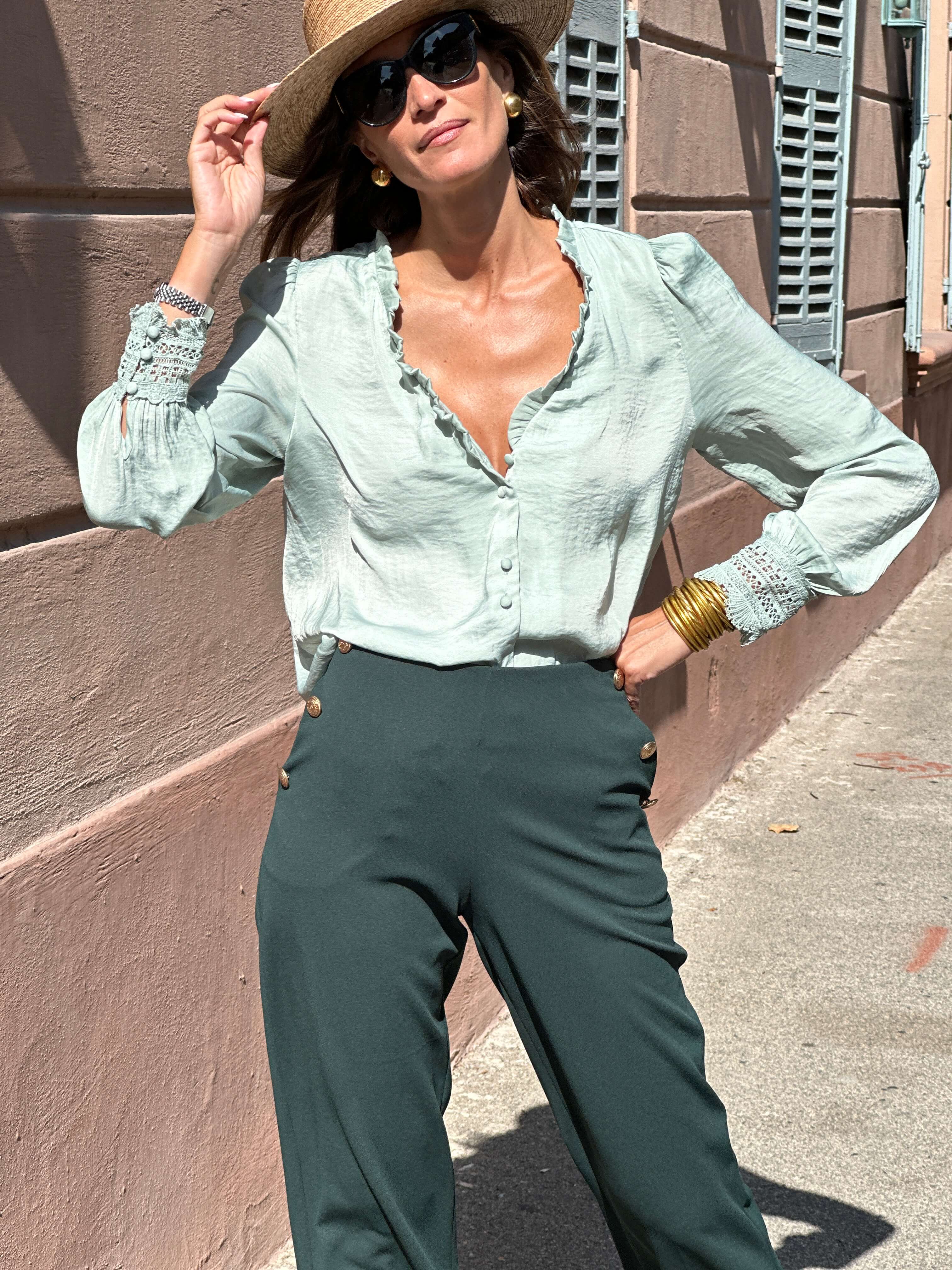 Pantalon Lizon - Vert