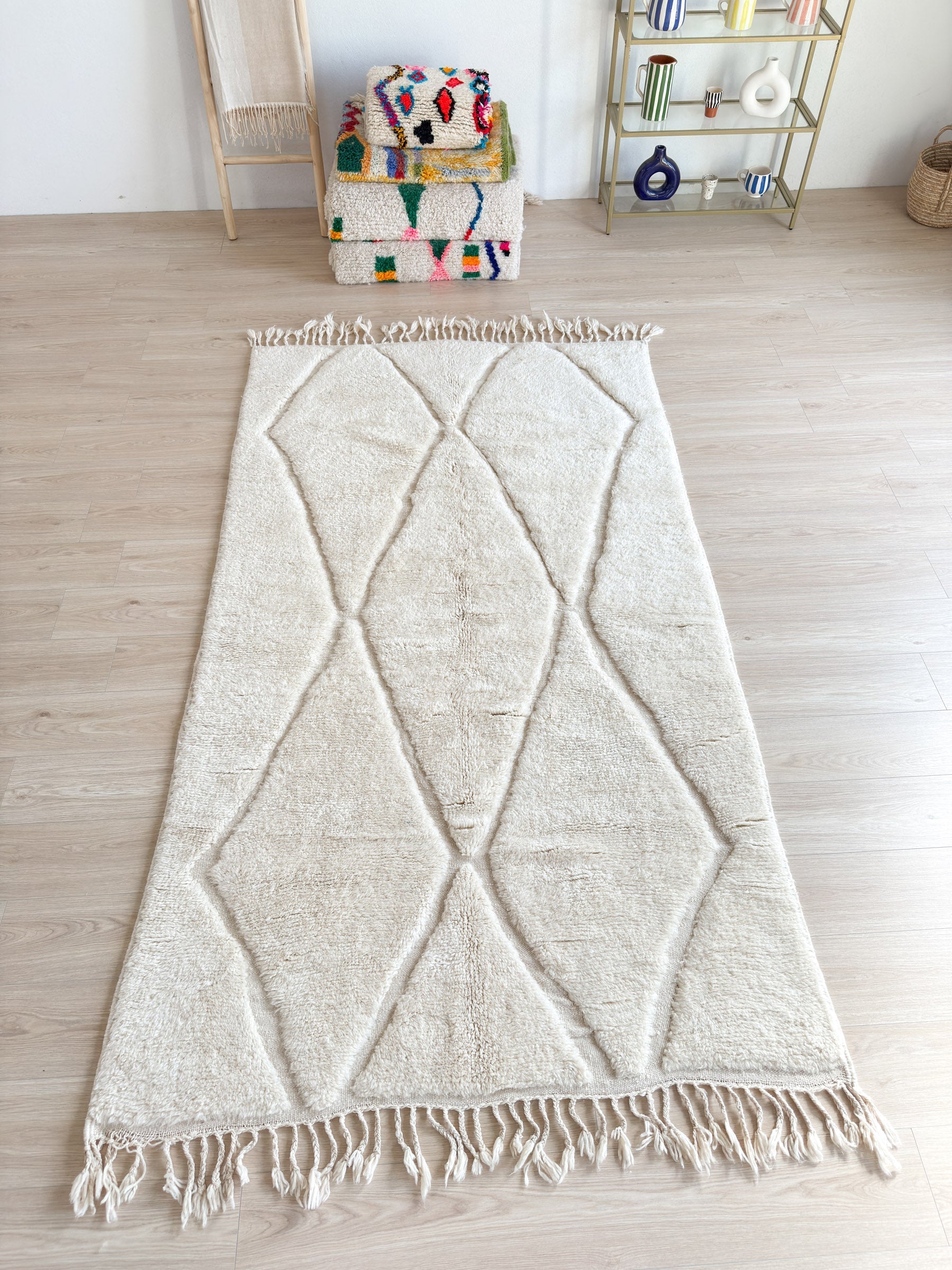 Tapis Beni Ouarain 149 X 289 Cm - N°2317