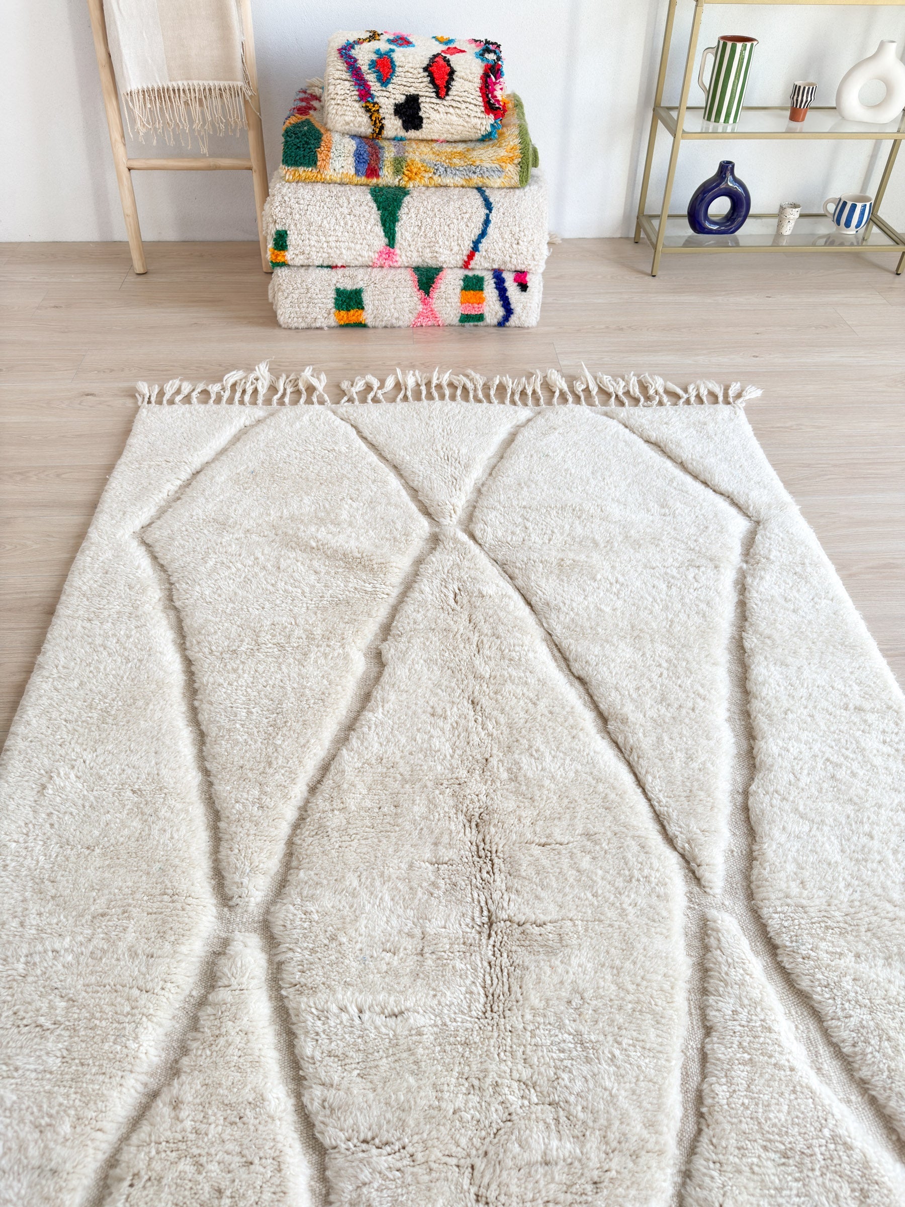 Tapis Beni Ouarain 149 X 289 Cm - N°2317
