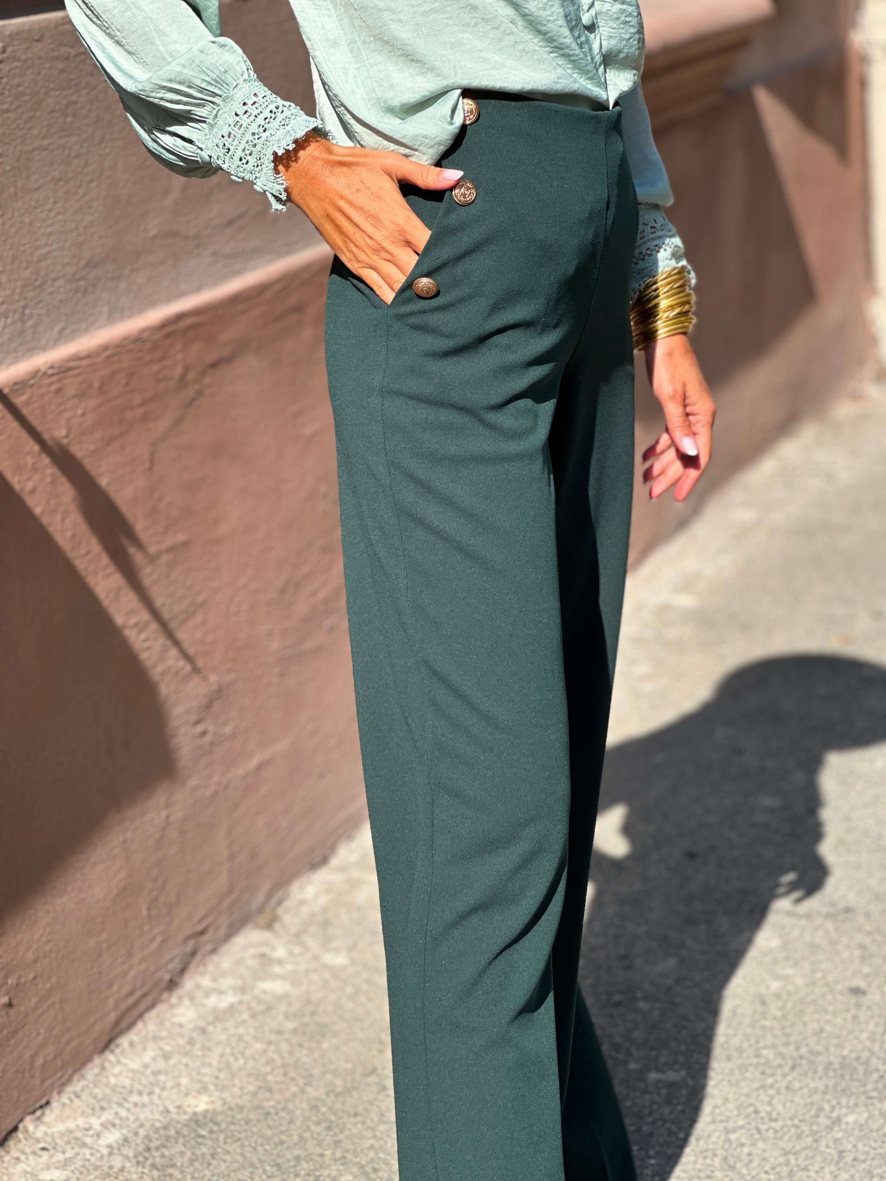 Pantalon Lizon - Vert