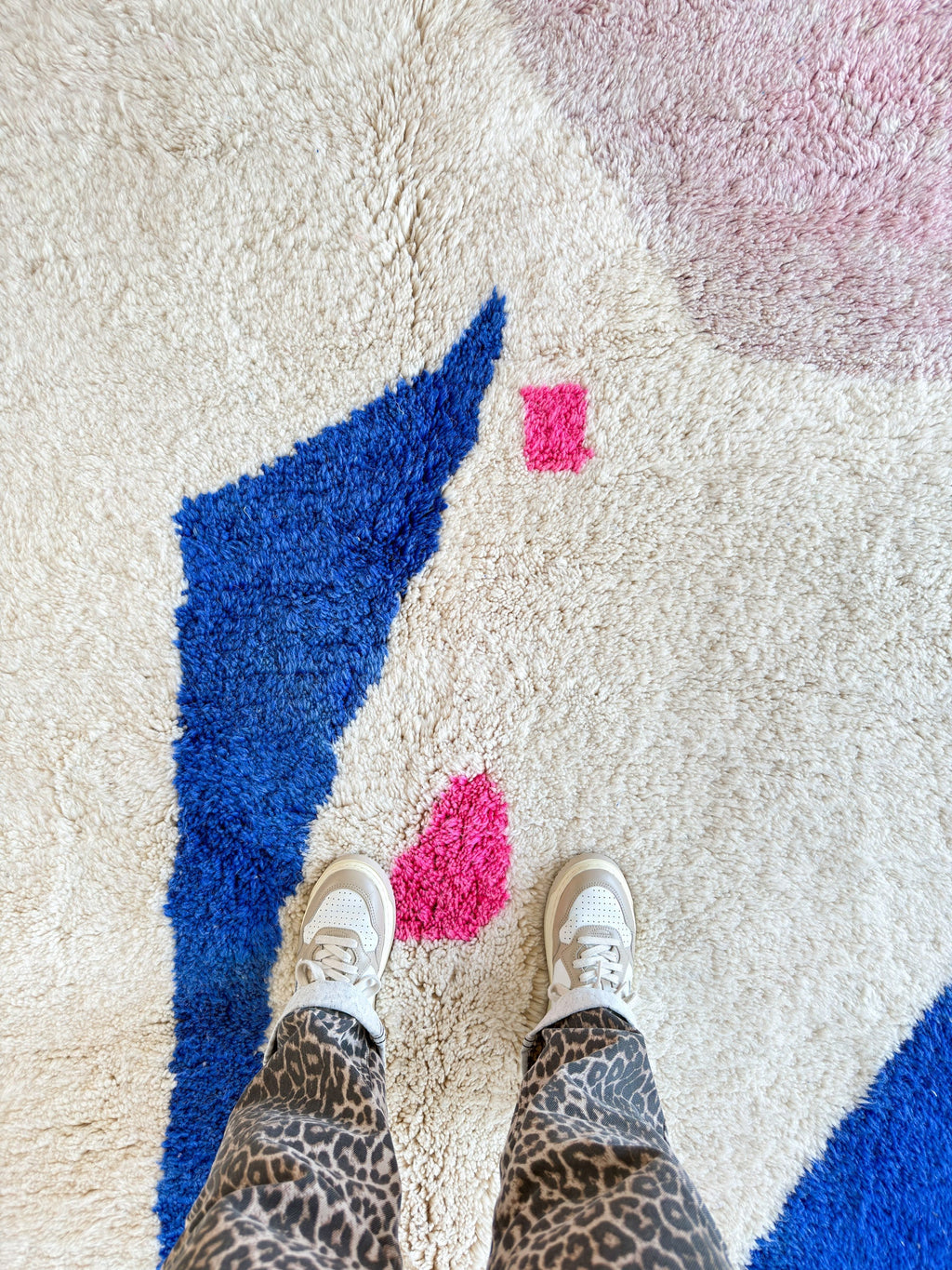 Tapis Berbère Coloré 143 X 260 Cm - N°2047