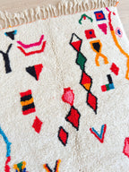 Tapis Berbère Coloré 148 X 274 Cm - N°2002