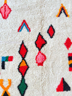 Tapis Berbère Coloré 148 X 274 Cm - N°2002