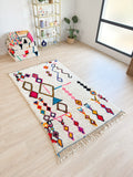 Tapis Berbère Coloré 152 X 278 Cm - N°2037