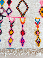 Tapis Berbère Coloré 152 X 278 Cm - N°2037