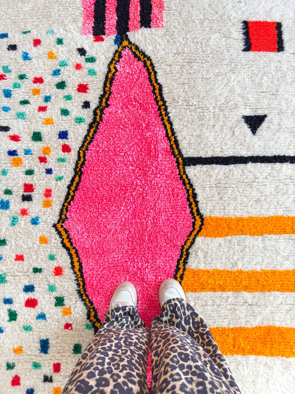 Tapis Berbère Coloré 266 X 351 Cm - N°2335