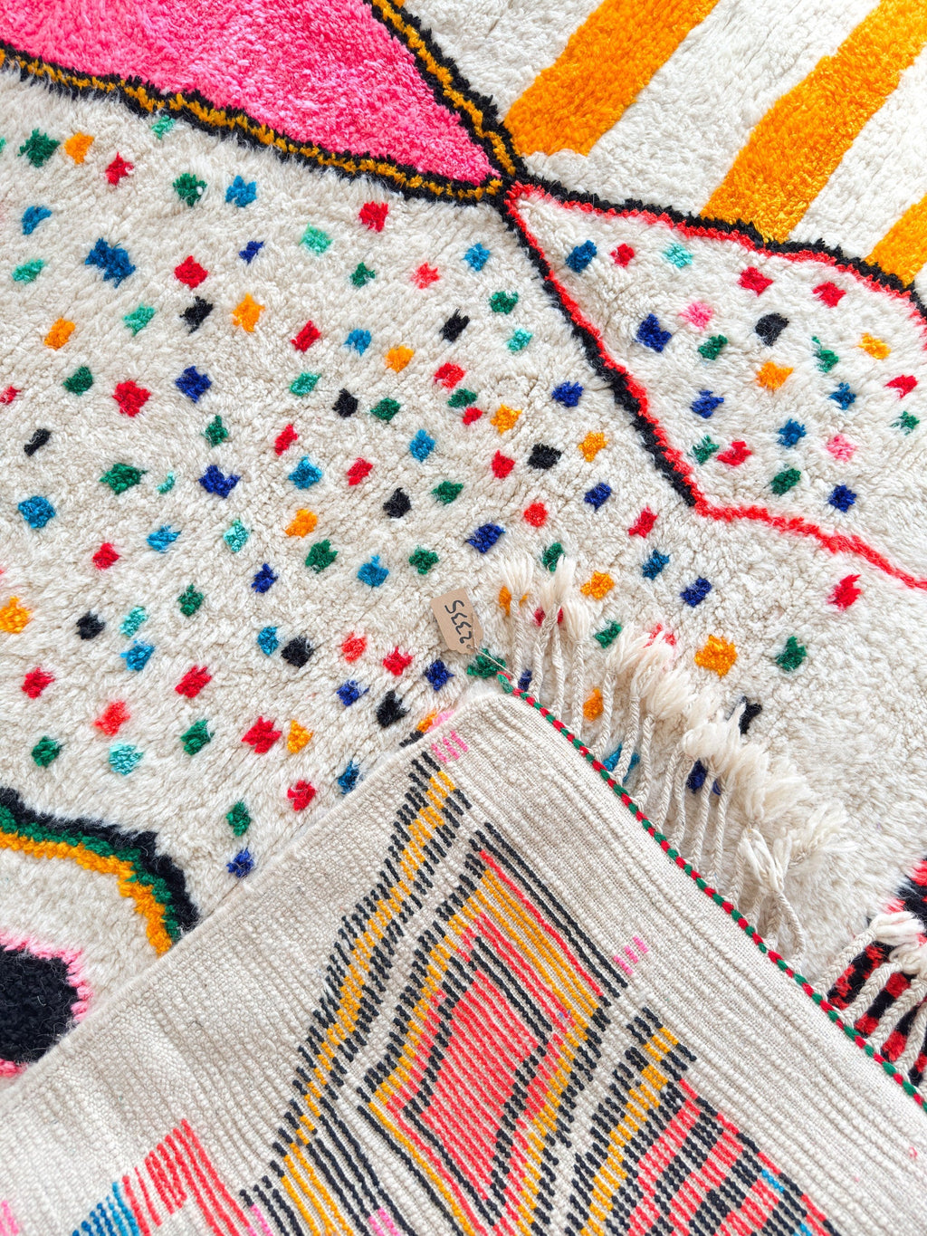 Tapis Berbère Coloré 266 X 351 Cm - N°2335
