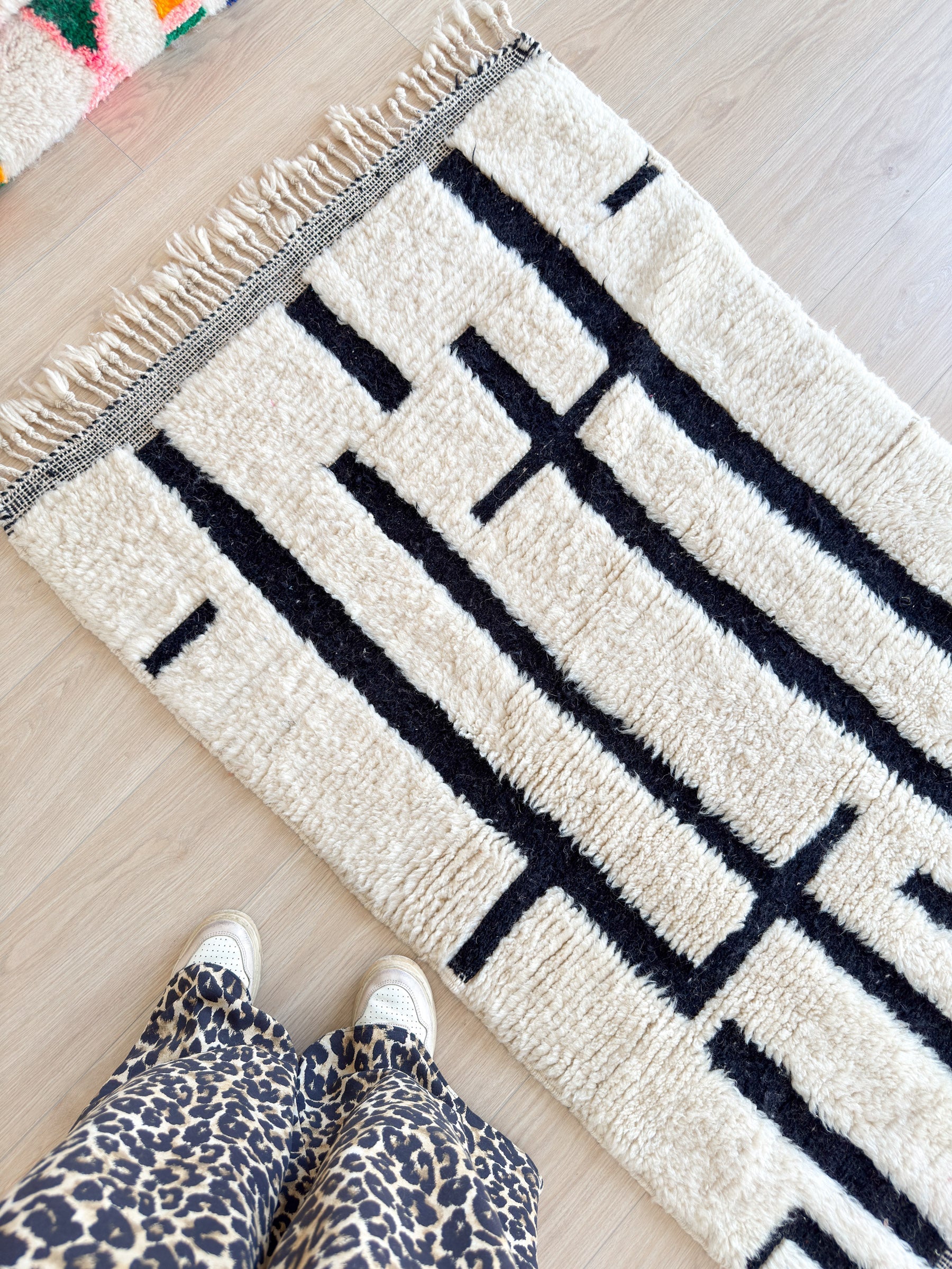 Tapis Beni Ouarain 97 X 163 Cm - N°2282