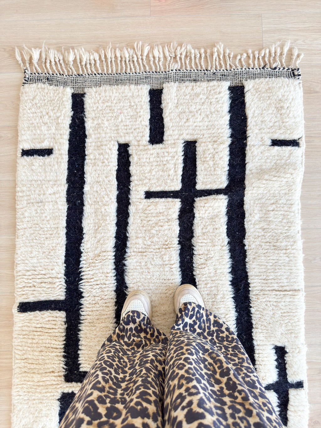 Tapis Beni Ouarain 97 X 163 Cm - N°2282
