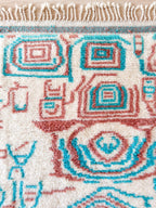 Tapis Berbère Coloré 99 X 165 Cm - N°2294