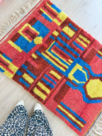 Tapis Berbère Coloré 103 X 164 Cm - N°2329