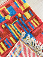 Tapis Berbère Coloré 103 X 164 Cm - N°2329