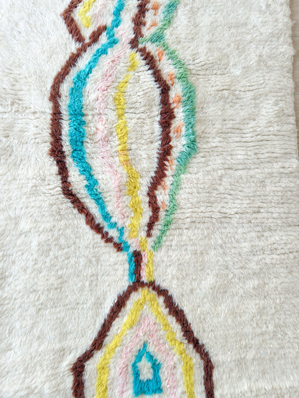 Tapis Berbère Coloré 95 X 180 Cm - N°2295